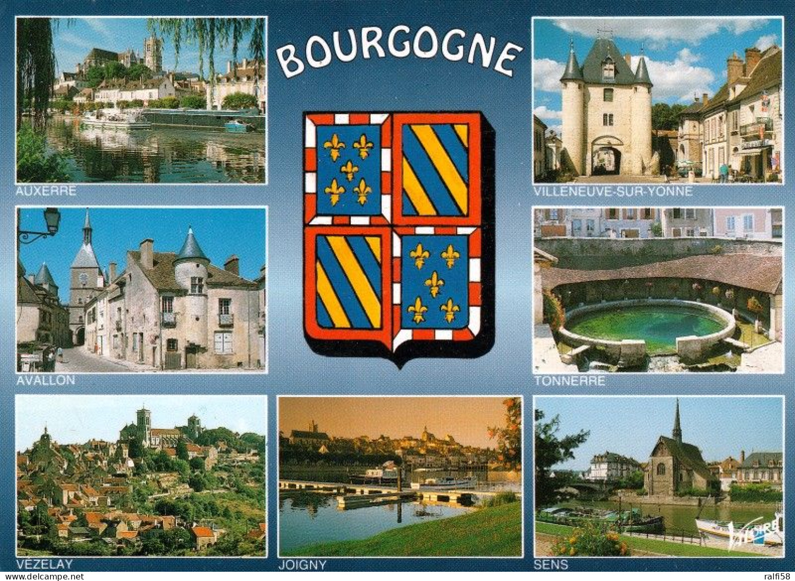 1 AK Frankreich * Bourgogne (Burgund) Sehenswürdigkeiten In Burgund * - Bourgogne