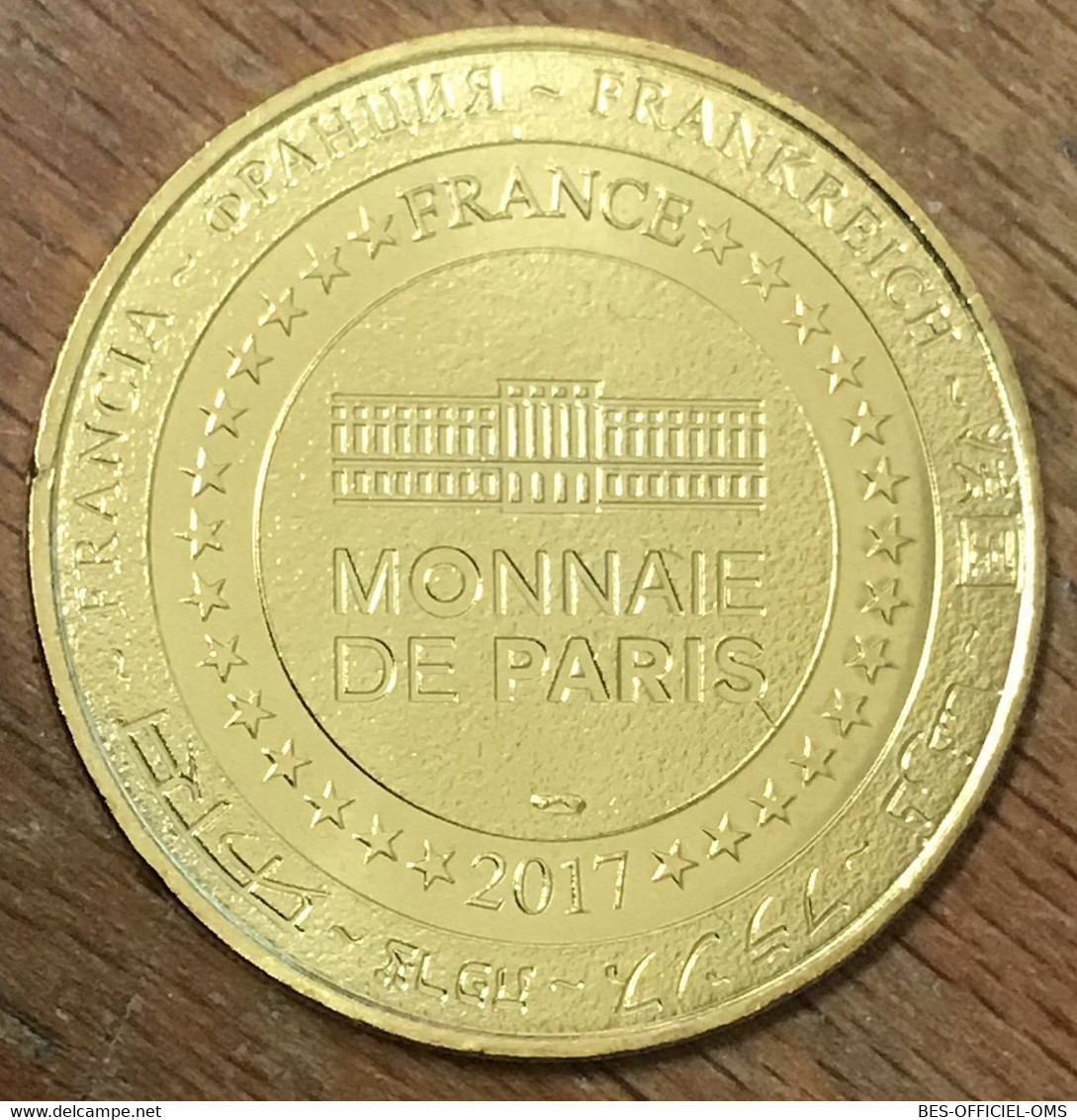 63 ORCINES PUY DE DOME TEMPLE DE MERCURE MDP 2017 MÉDAILLE MONNAIE DE PARIS JETON TOURISTIQUE MEDALS COINS TOKENS - 2017