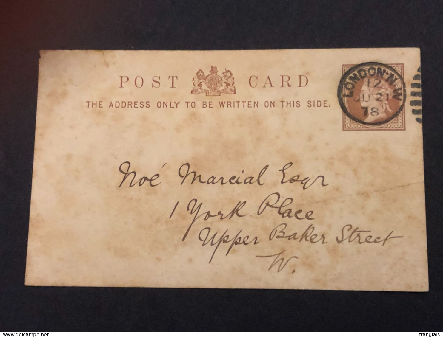 1878 GB Postal Stationery - Covers & Documents