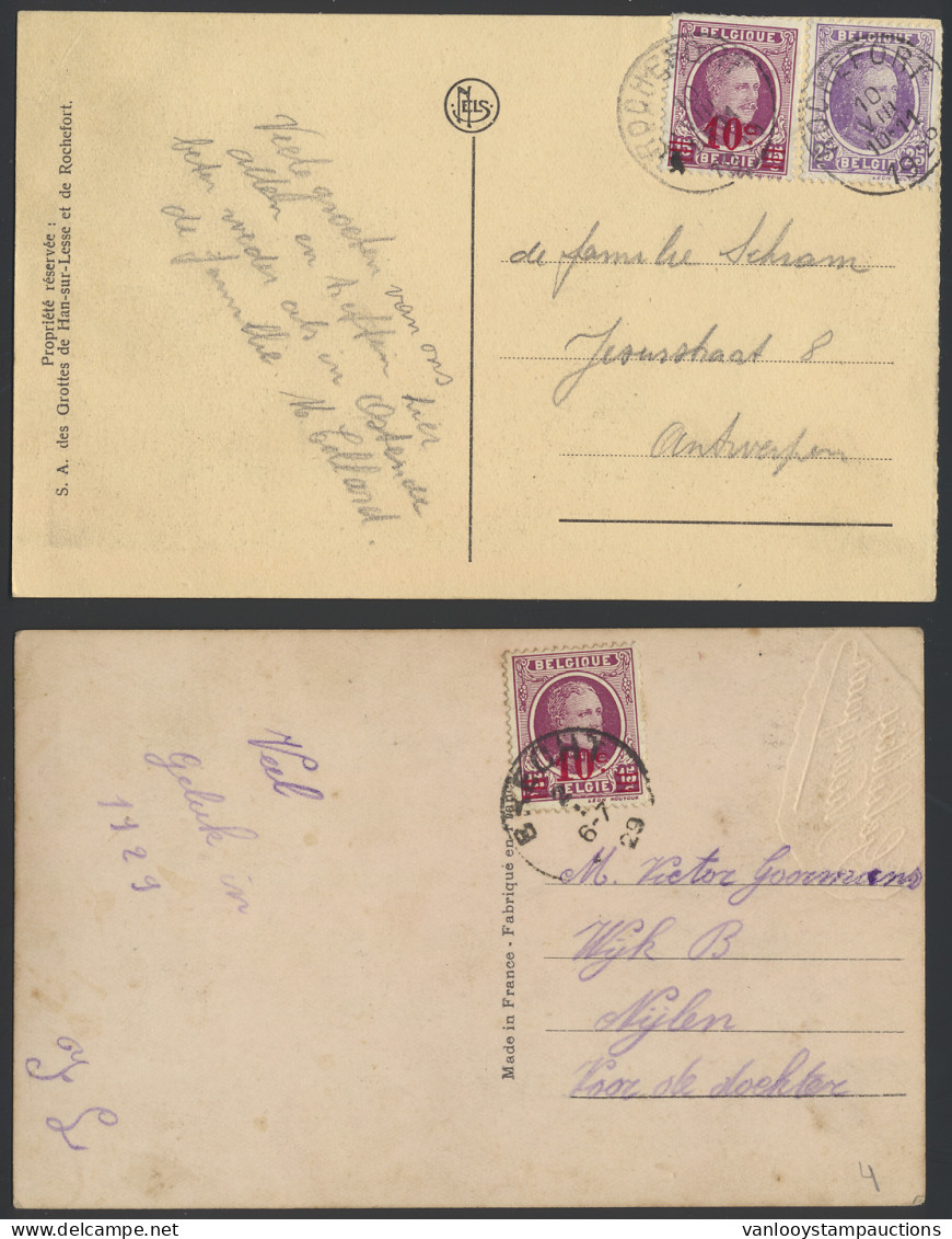 Samenstelling Poststukken (19 Items), Voornamelijk België, Doch Ook Buitenlandse W.o. Ceylon, Frankrijk, Zm/m/ntz - Collections (without Album)