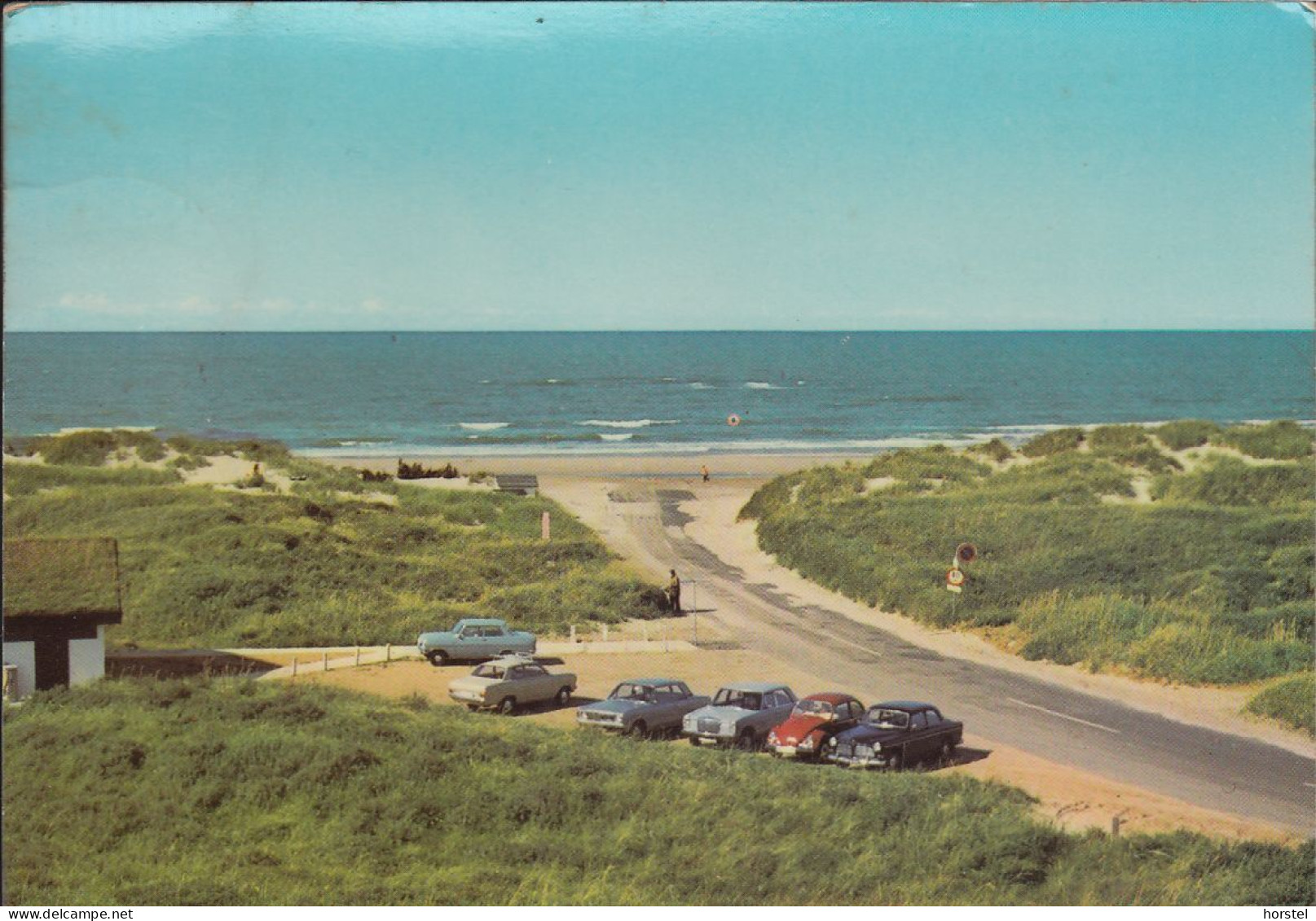 Dänemark - Tversted - Strand - Cars - Opel Kadett - Volvo - VW Käfer - Mercedes - Danemark