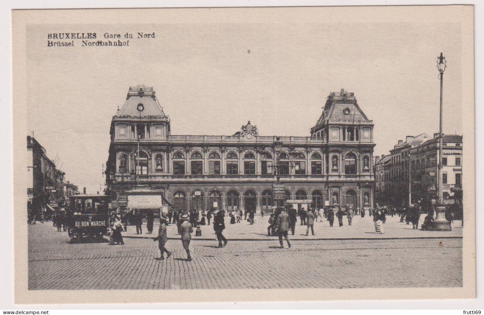 AK 198702 BELGIUM - Bruxelles - Gare Du Nord - Ferrovie, Stazioni