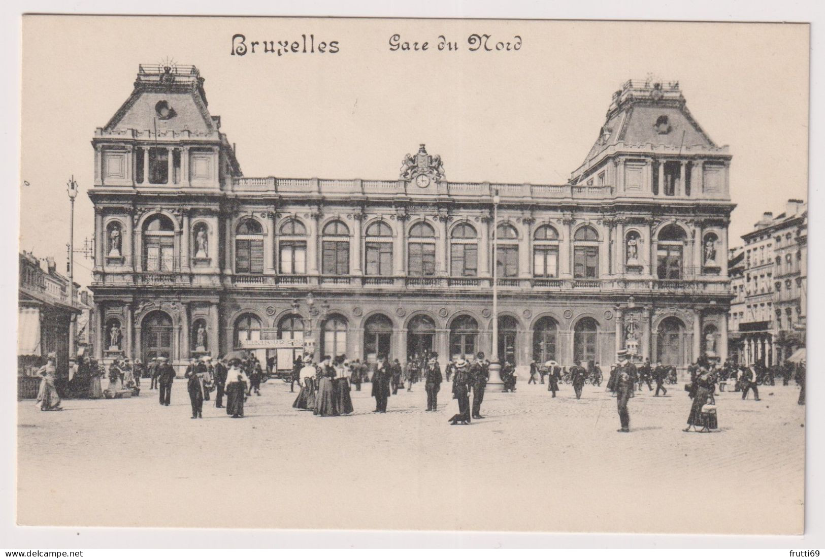 AK 198707 BELGIUM - Bruxelles - Gare Du Nord - Spoorwegen, Stations