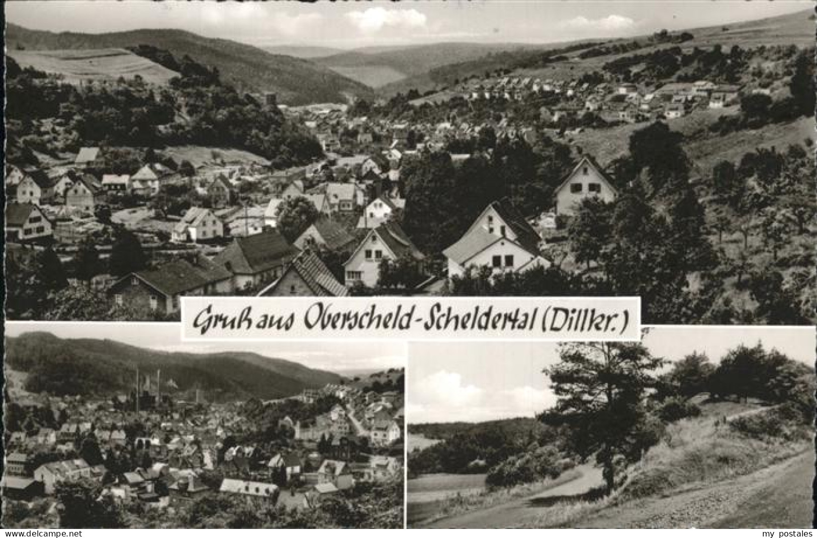 41274239 Oberscheld Dillkreis Teilansichten Oberscheld Scheldertal Oberscheld Di - Dillenburg