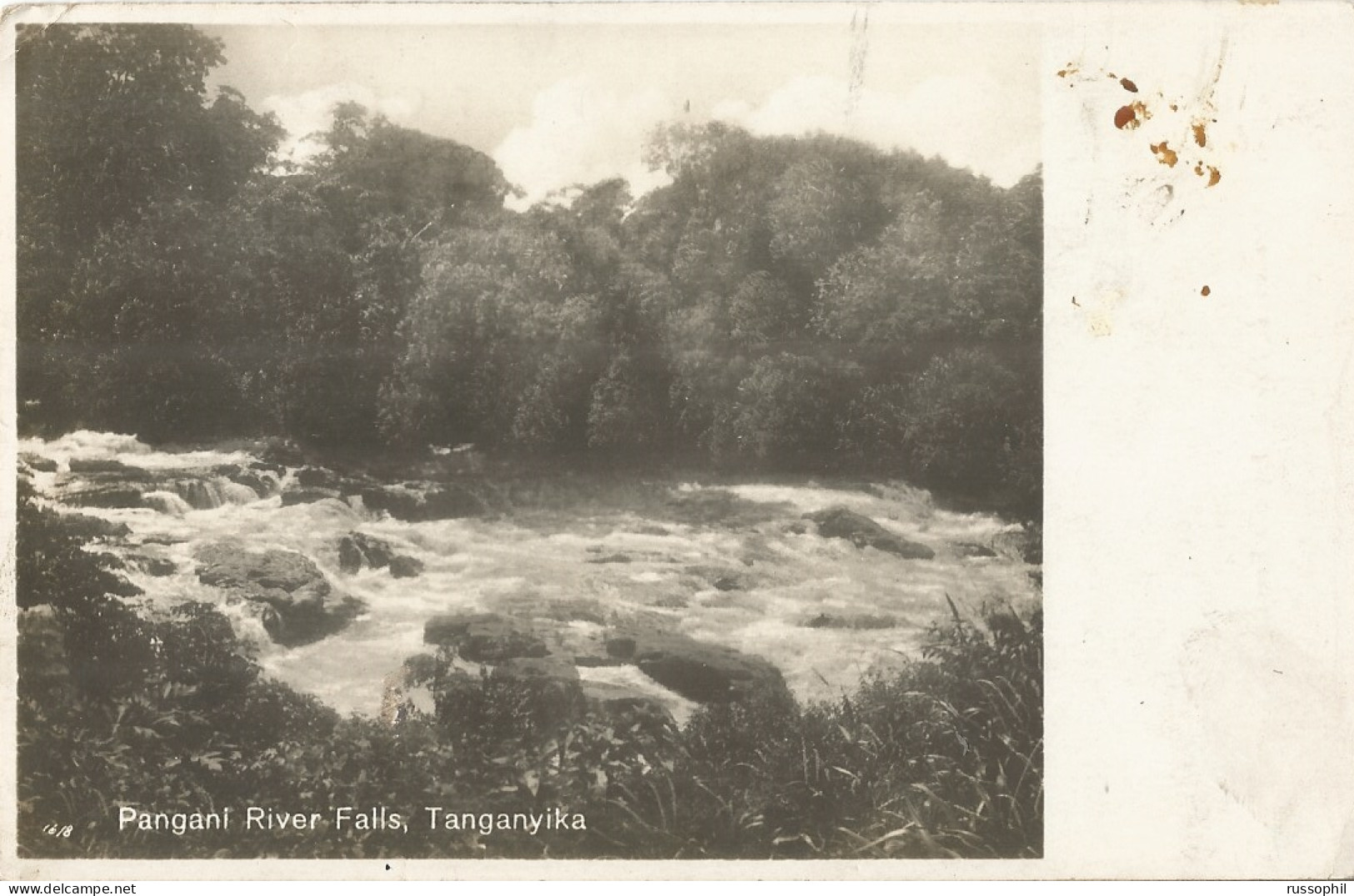 TANZANIA - PANGANI RIVER FALLS - TANGANYIKA - PUB. "THE LENS" (ZELTMANN) - GOOD FRANKING 1945 - Tanzanie