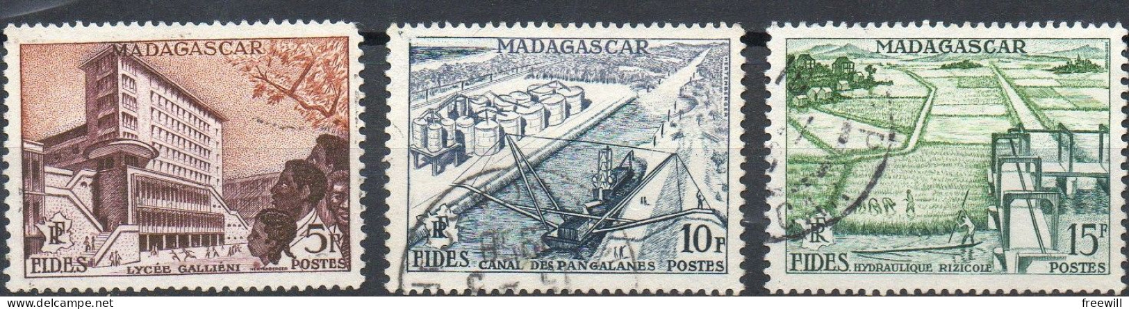 Madagascar ( Colonie ) Fides - Gebruikt