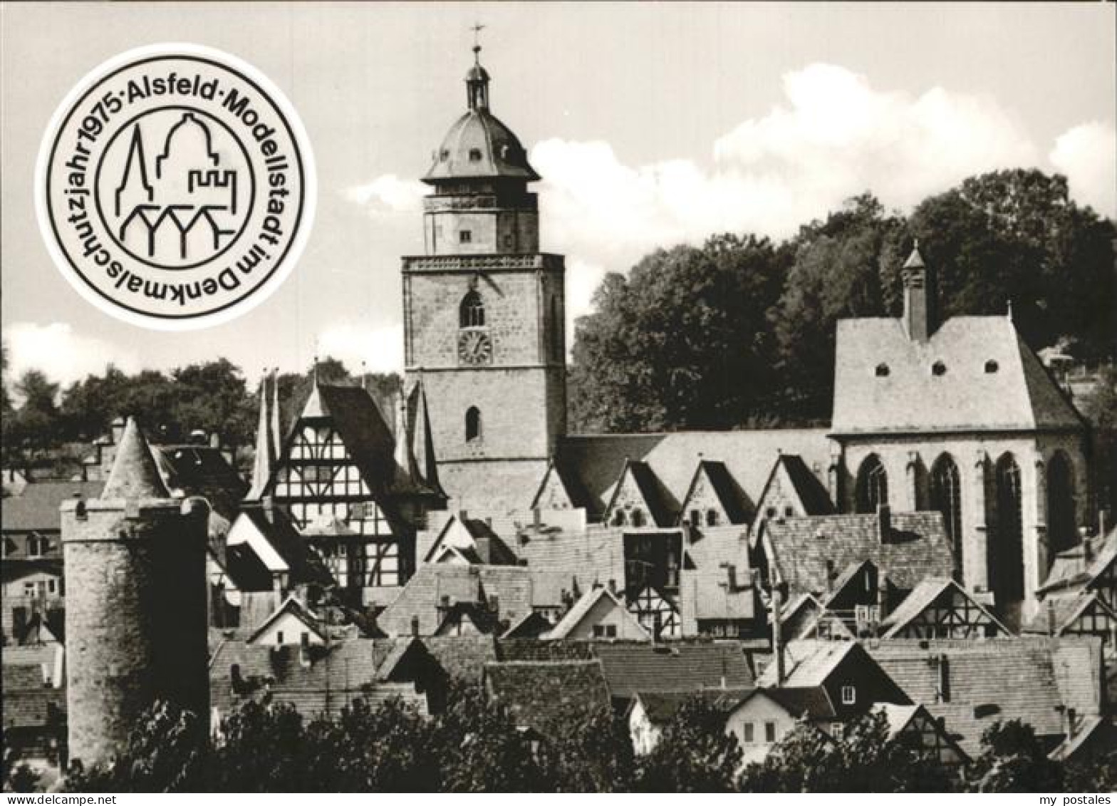 41274013 Alsfeld Walpurgiskirche Denkmalschutzjahr 1975 Alsfeld - Alsfeld