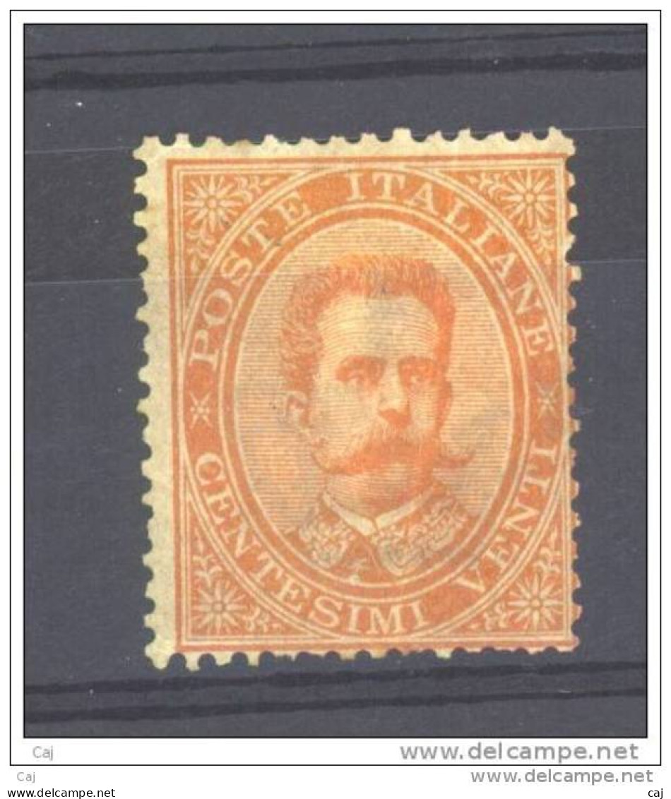 Italie  -  1879  :  Yv  35  * - Nuevos