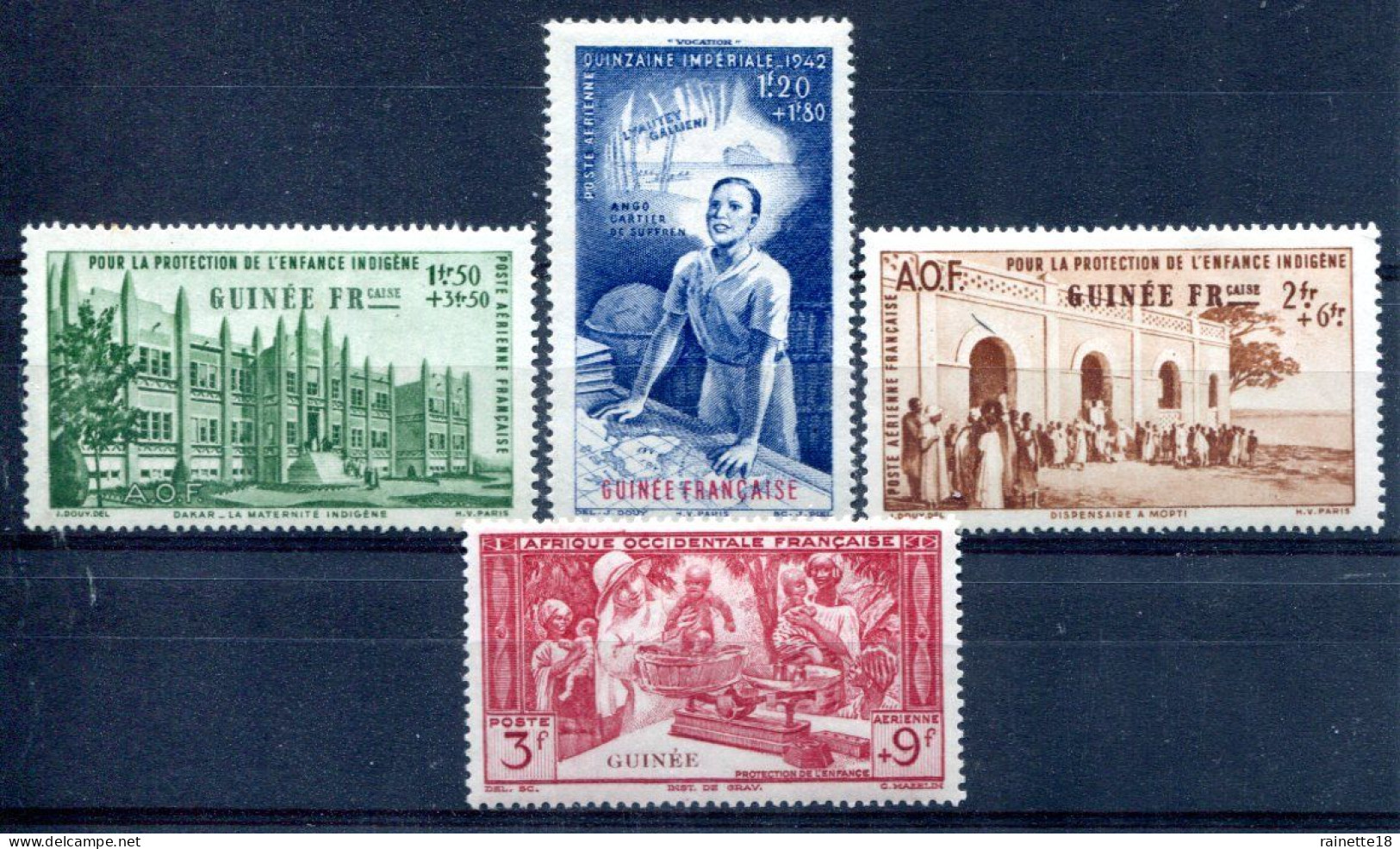 Guinée         PA 6/9 * - Unused Stamps