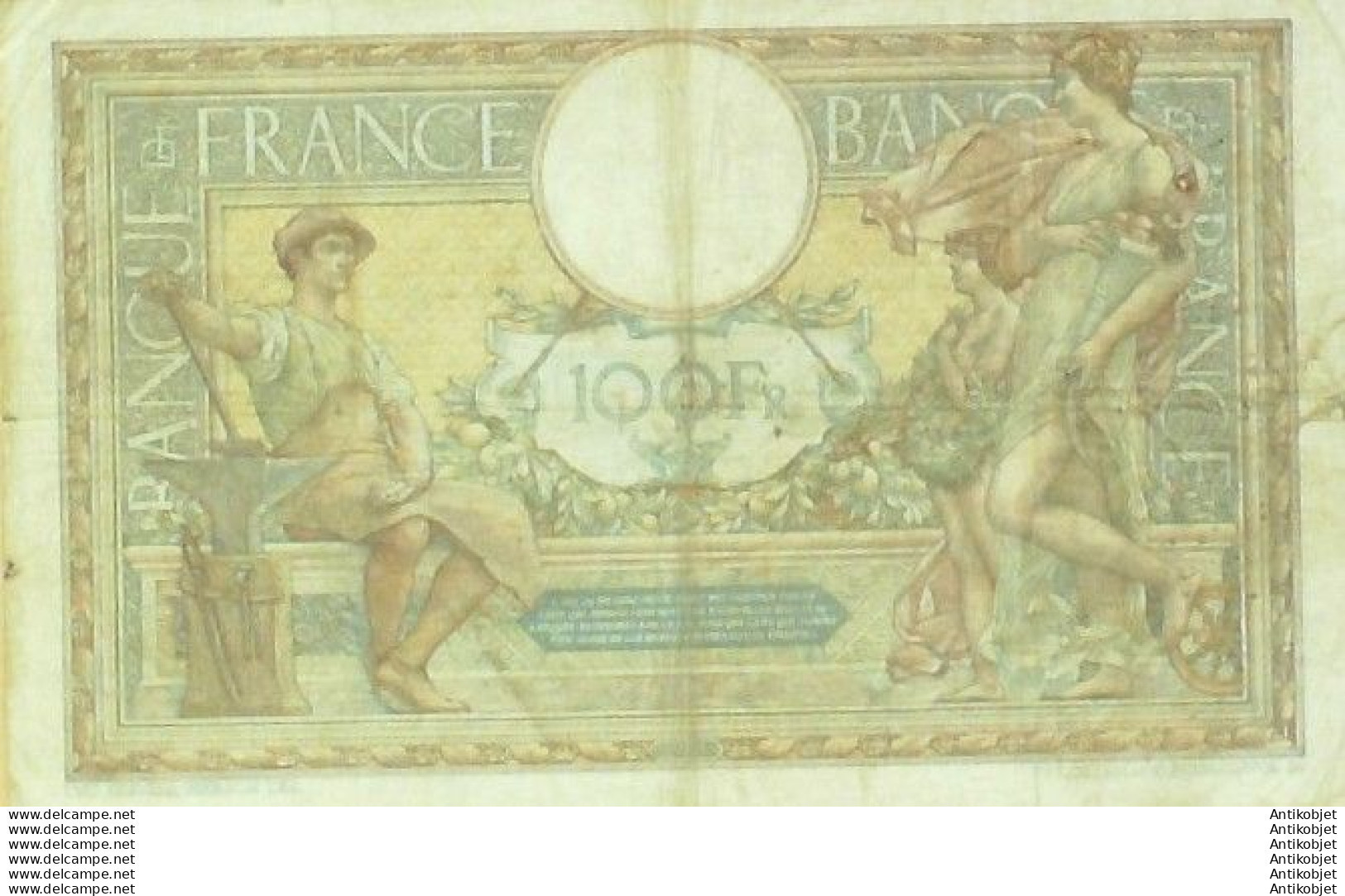 Billet Banque De France 100 Francs Luc Olivier Merson B.6=3=1917 TTB - 100 F 1908-1939 ''Luc Olivier Merson''