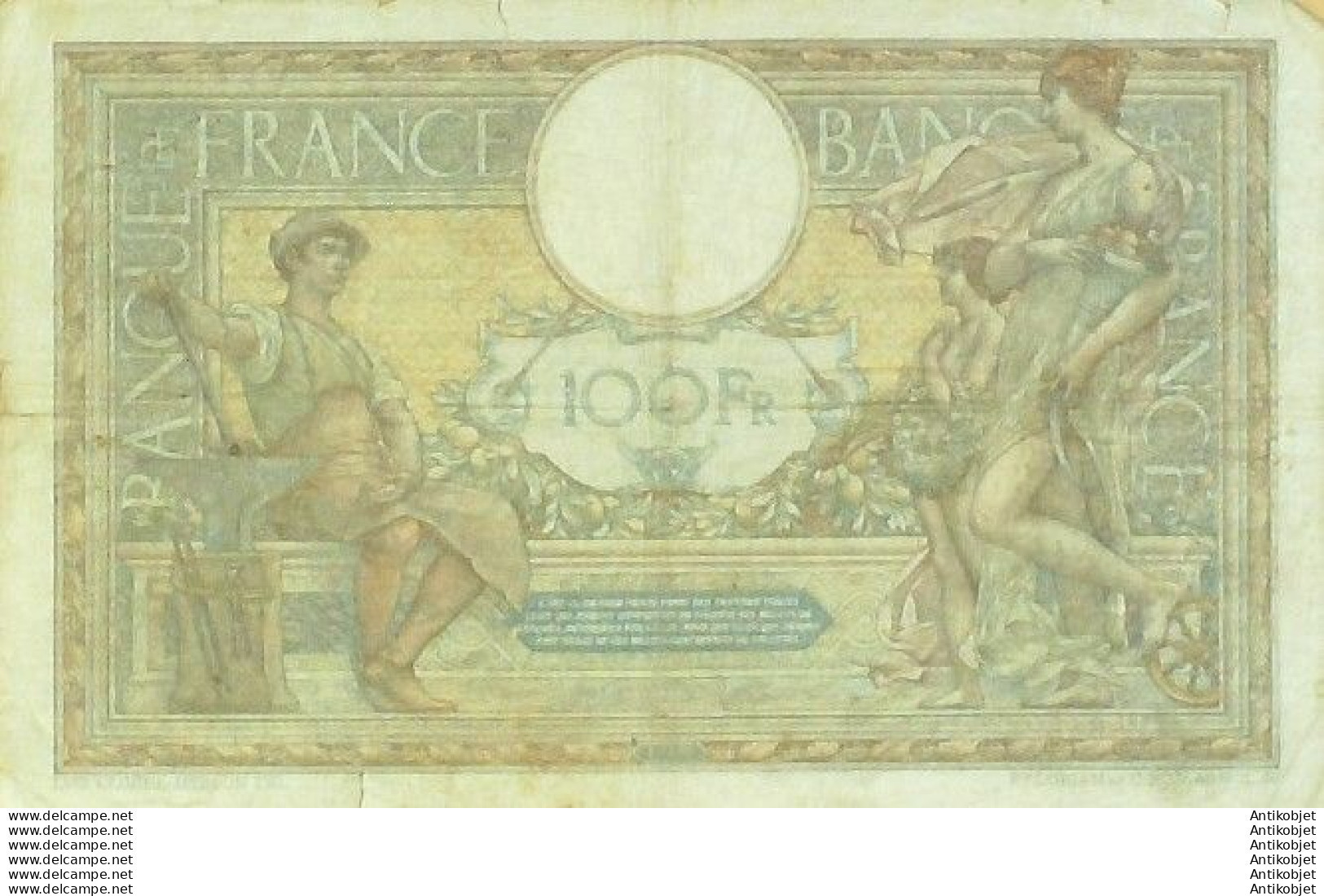 Billet Banque De France 100 Francs Luc Olivier Merson D.24=10=1919 TTB - 100 F 1908-1939 ''Luc Olivier Merson''