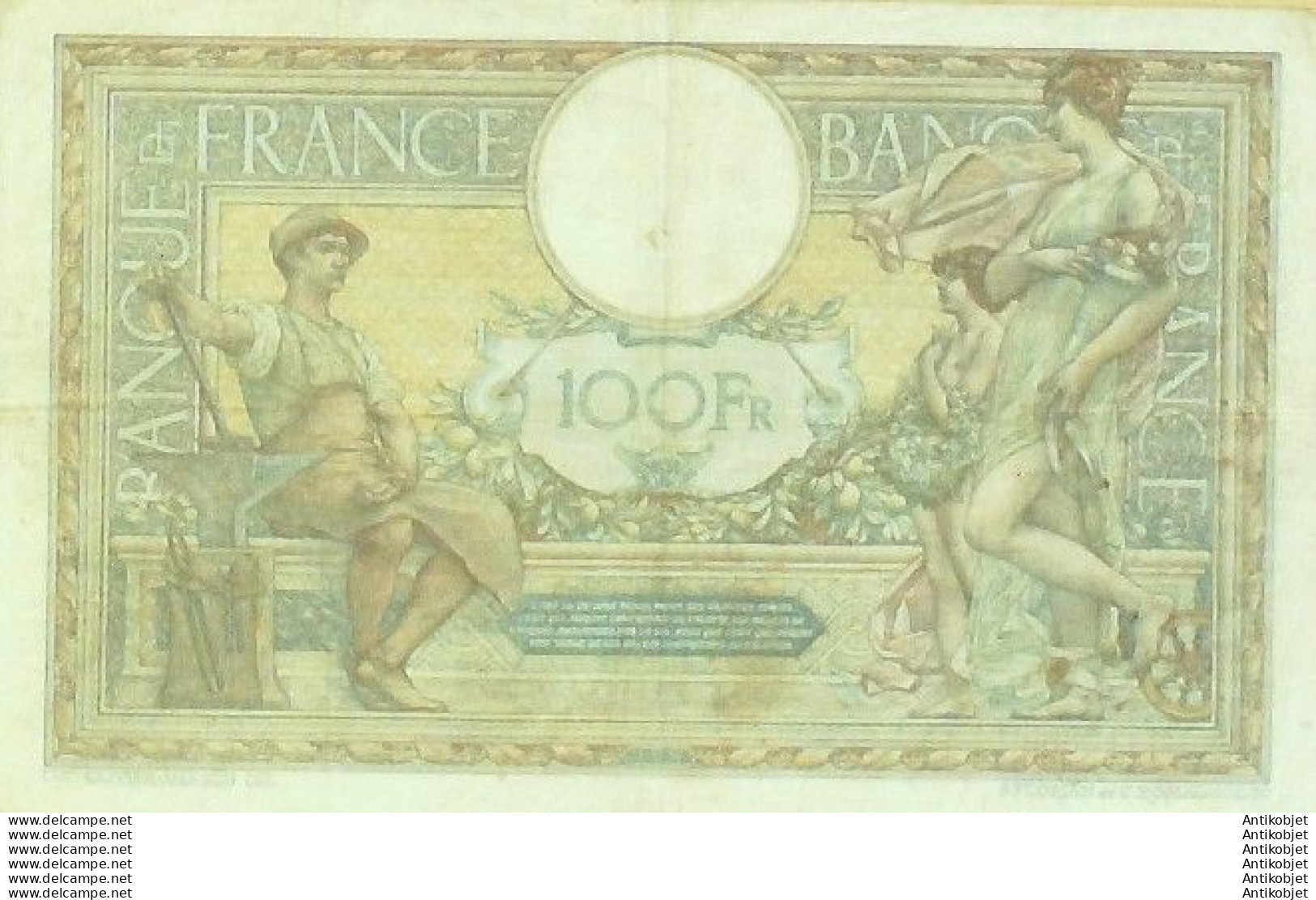 Billet Banque De France 100 Francs Luc Olivier Merson G.3=10=1919 TTB - 100 F 1908-1939 ''Luc Olivier Merson''