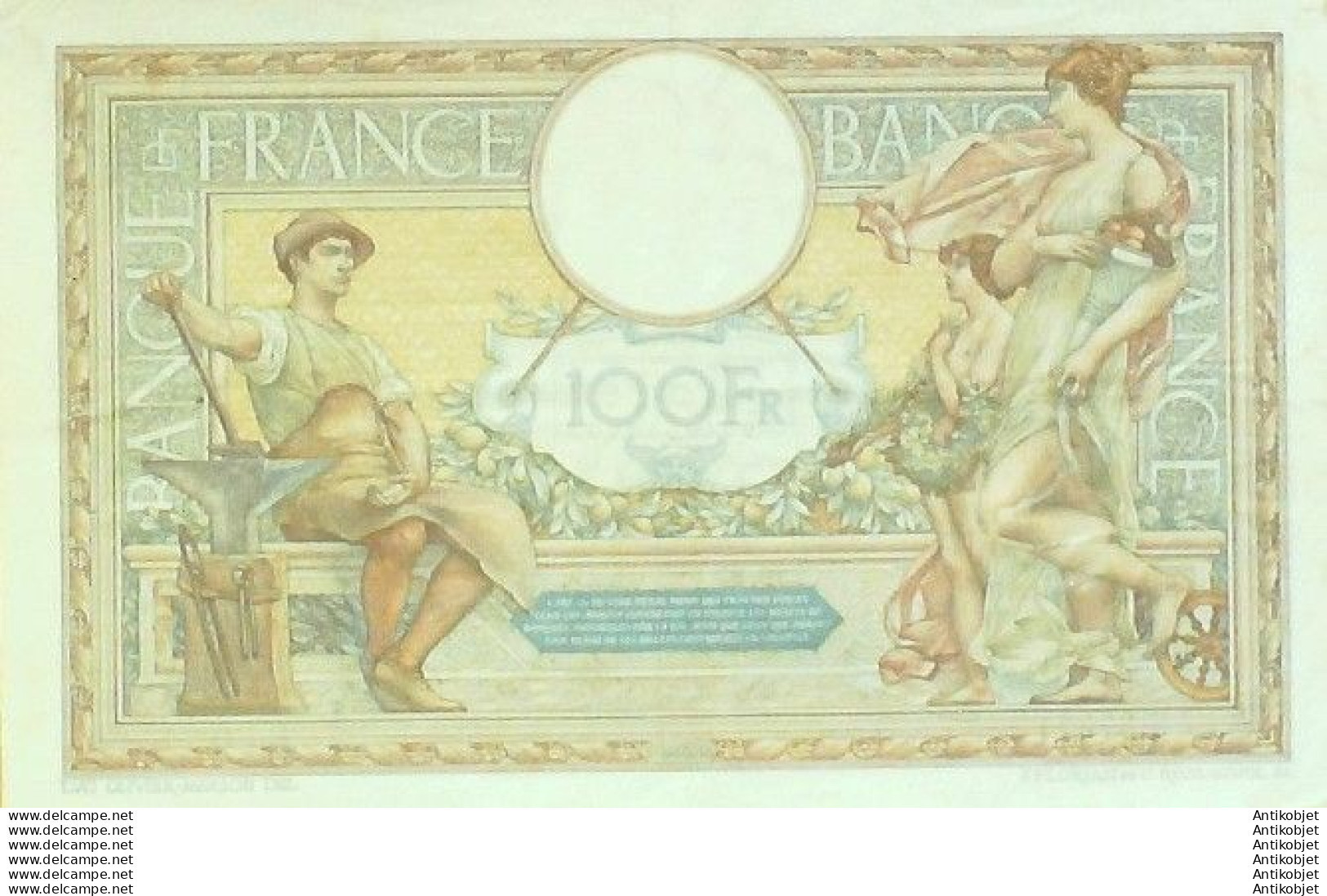 Billet Banque De France 100 Francs Luc Olivier Merson Grands Cartouches AP.27=10=1932 TTB++ - 100 F 1908-1939 ''Luc Olivier Merson''