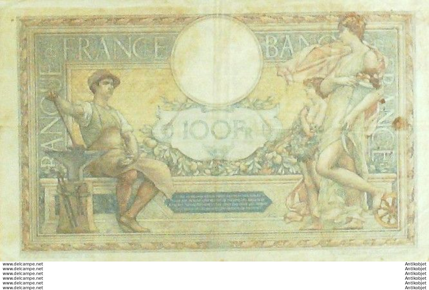 Billet Banque De France 100 Francs Luc Olivier Merson Grands Cartouches D.16=11=1926 TTB - 100 F 1908-1939 ''Luc Olivier Merson''