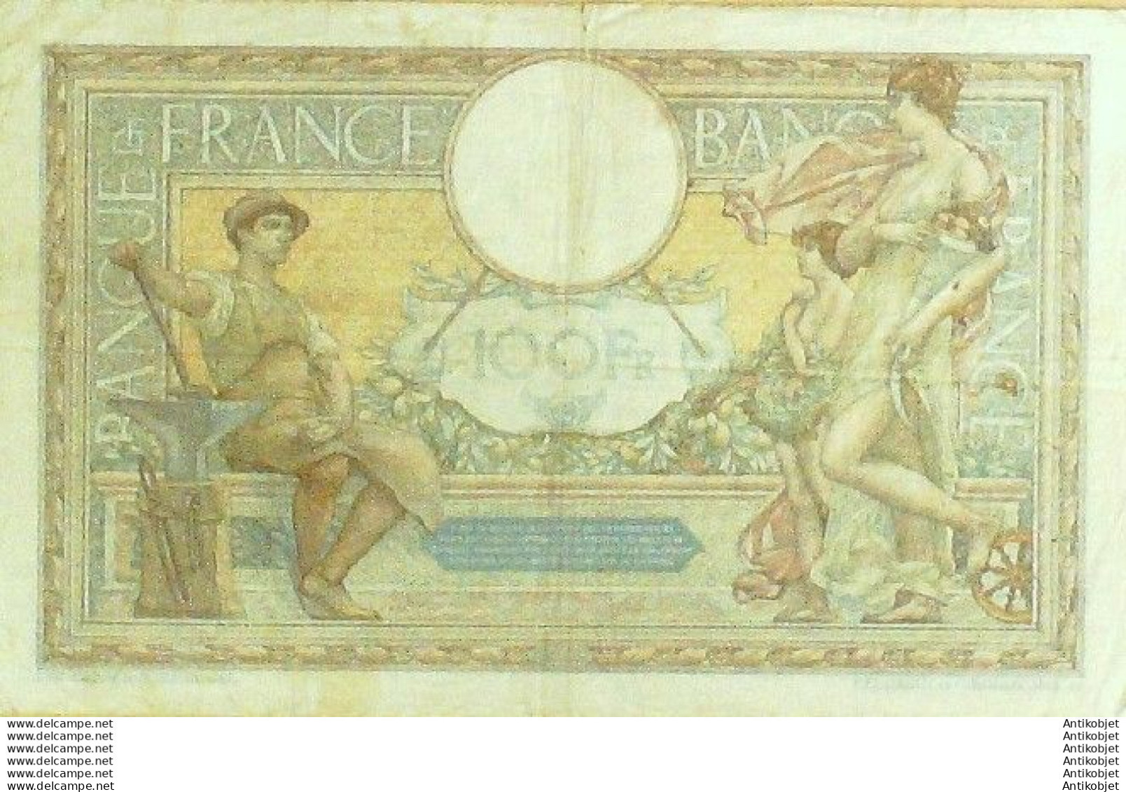 Billet Banque De France 100 Francs Luc Olivier Merson Grands Cartouches DD.26=3=1931 TTB+ - 100 F 1908-1939 ''Luc Olivier Merson''