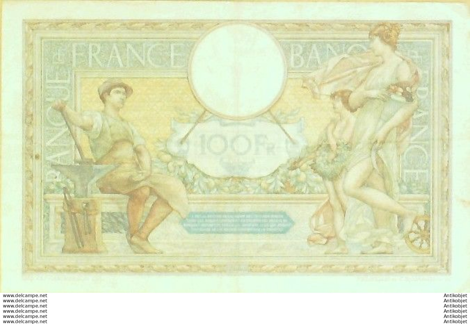Billet Banque De France 100 Francs Luc Olivier Merson Grands Cartouches EO.16=6=1932 TTB++ - 100 F 1908-1939 ''Luc Olivier Merson''