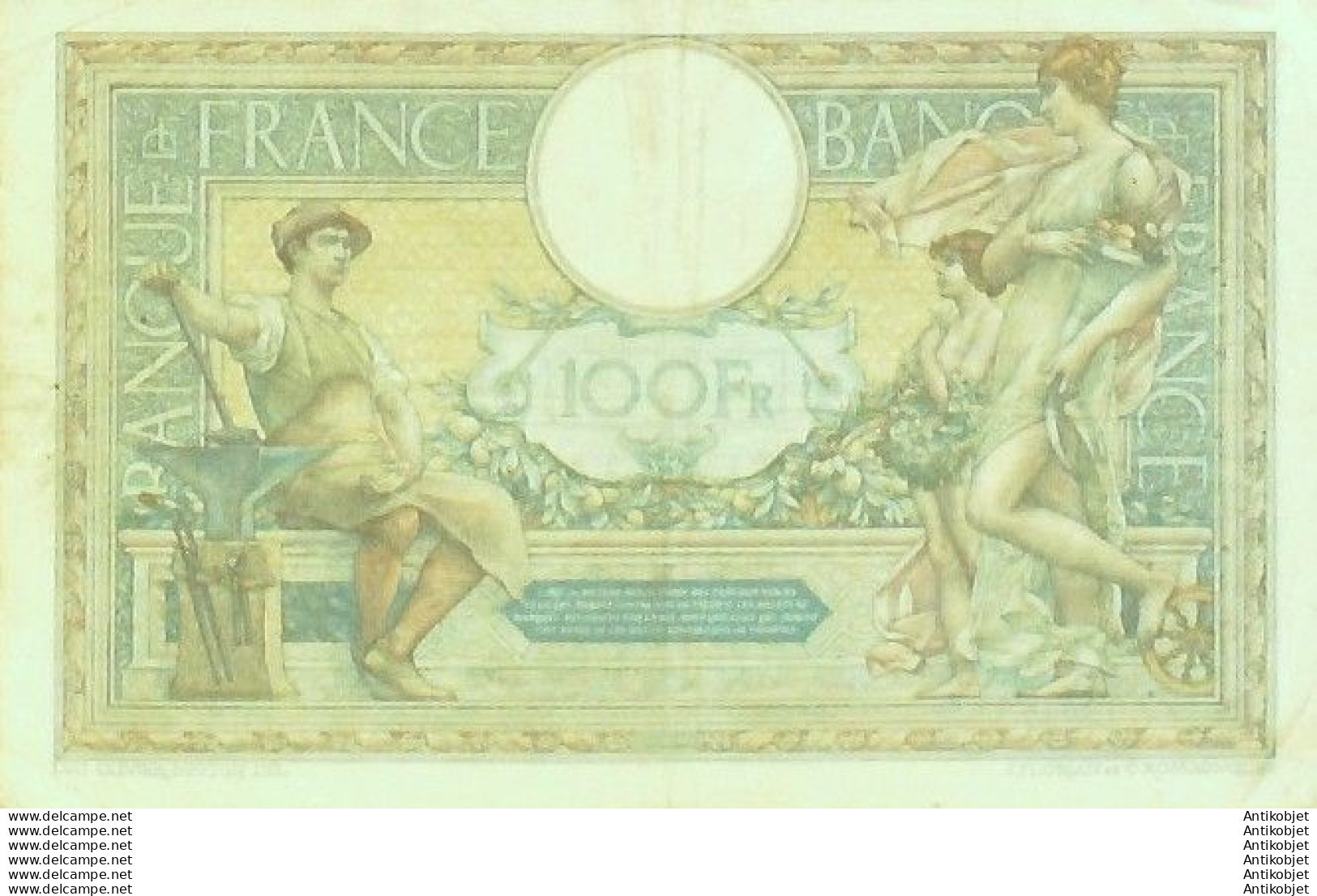 Billet Banque De France 100 Francs Luc Olivier Merson Grands Cartouches G.29=7=1926 TTB+++ - 100 F 1908-1939 ''Luc Olivier Merson''