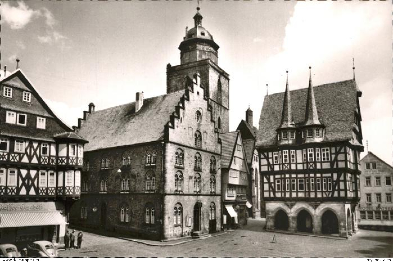 41273546 Alsfeld Markplatz Dreifaltigkeitskirche Alsfeld - Alsfeld