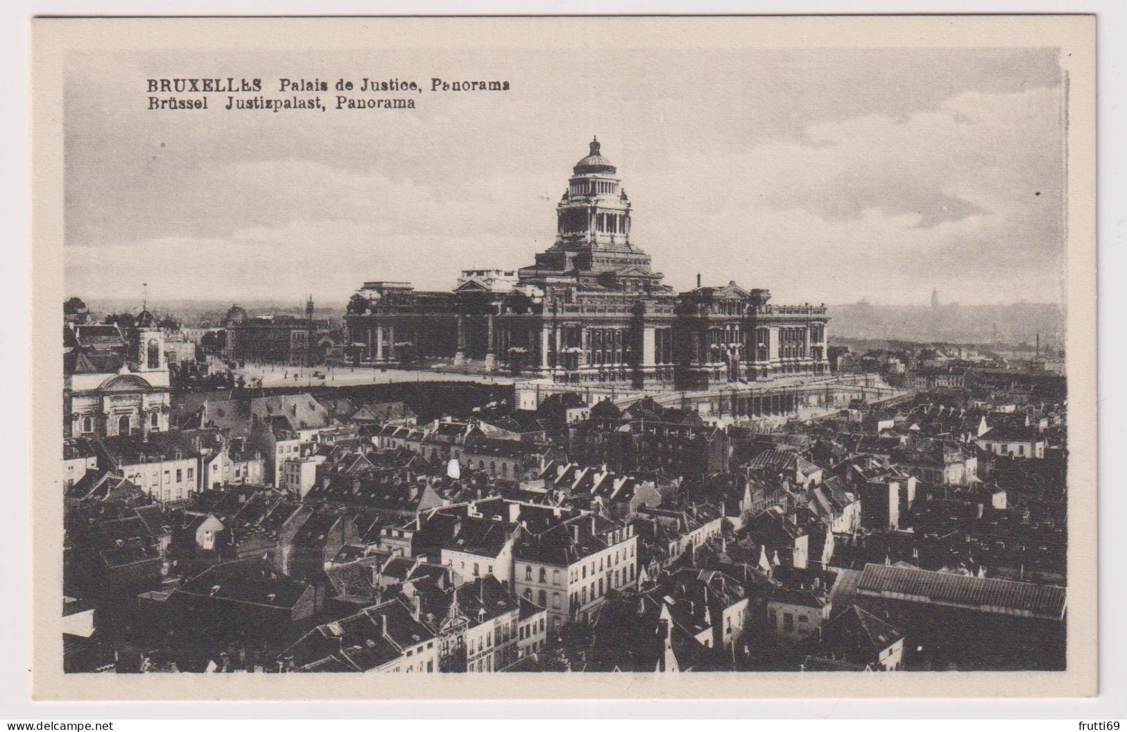 AK 198734 BELGIUM - Bruxelles - Palais De Justice - Panorama - Panoramische Zichten, Meerdere Zichten