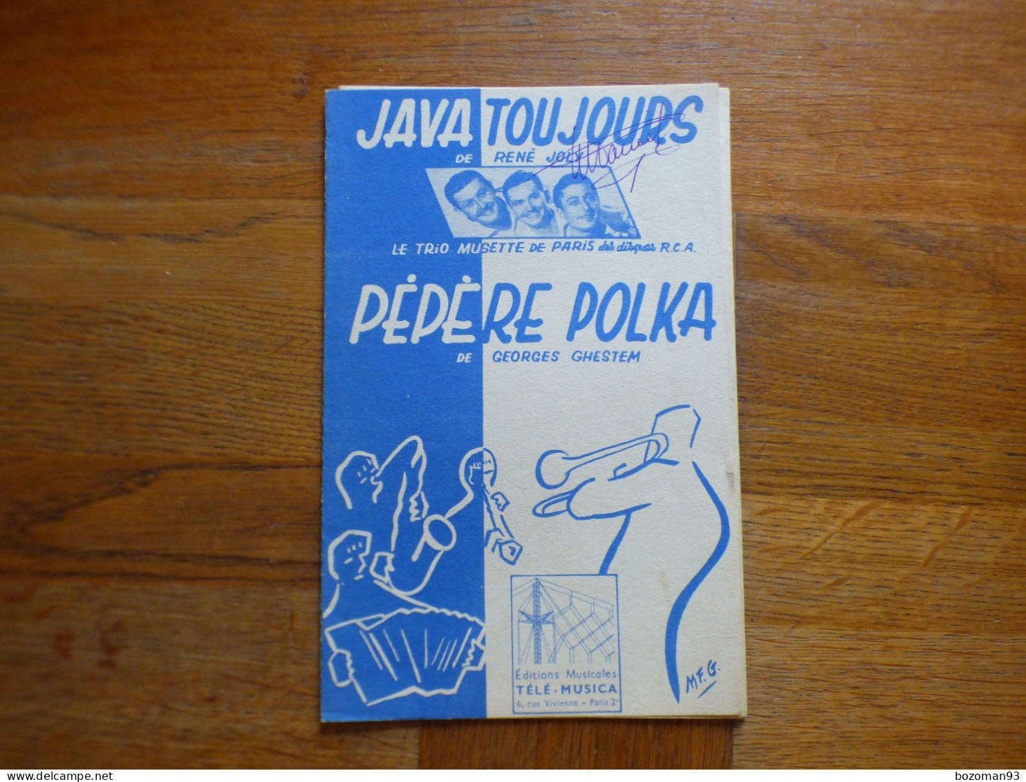 JAVA TOUJOURS ( RENE JOLY ) PEPERE POLKA ( GEORGES GHESTEM ) ) - Autres & Non Classés