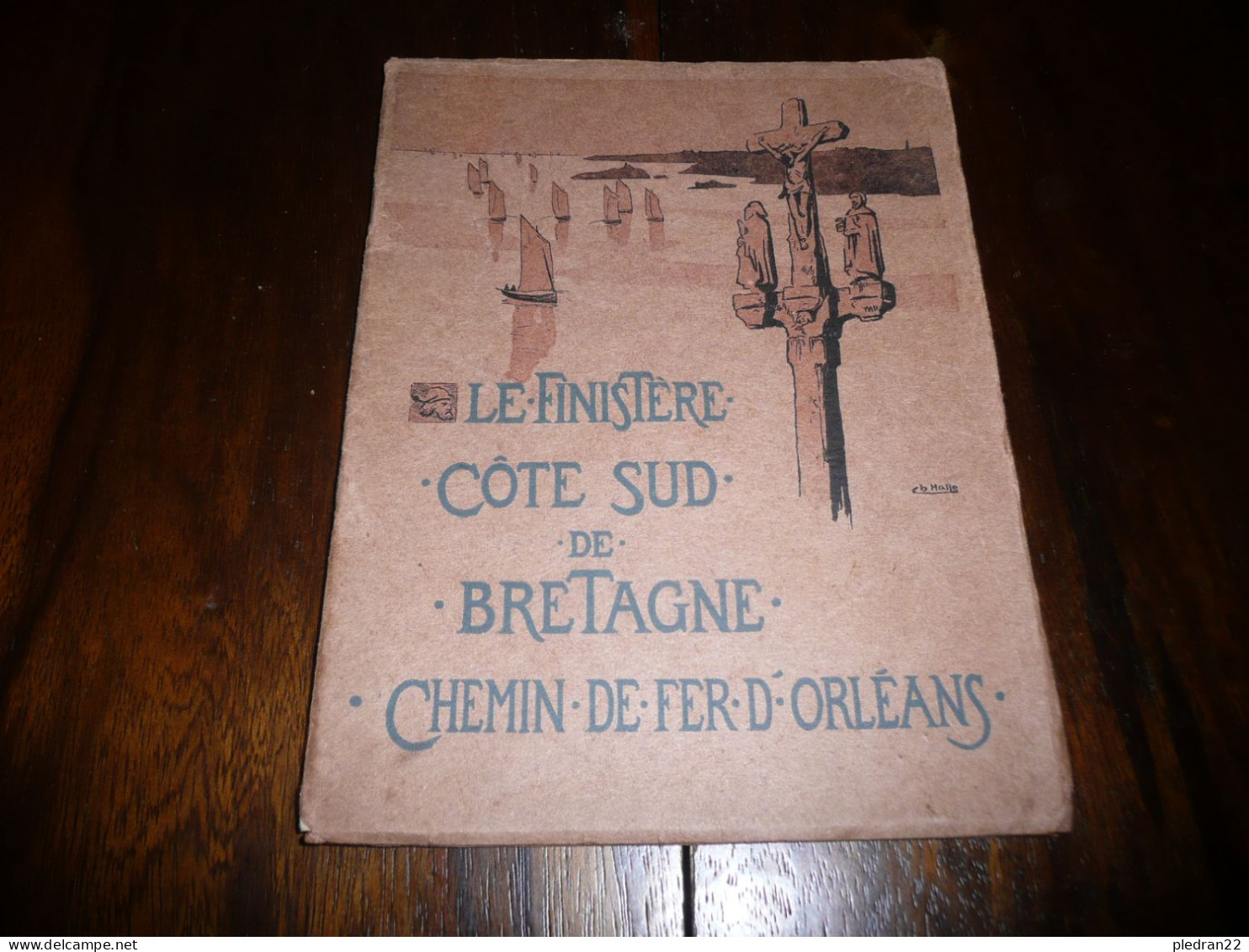 LE FINISTERE COTE SUD DE BRETAGNE CHEMIN DE FER D'ORLEANS NOMBREUX DESSINS 1912 GUIDE TOURISME - Bretagne