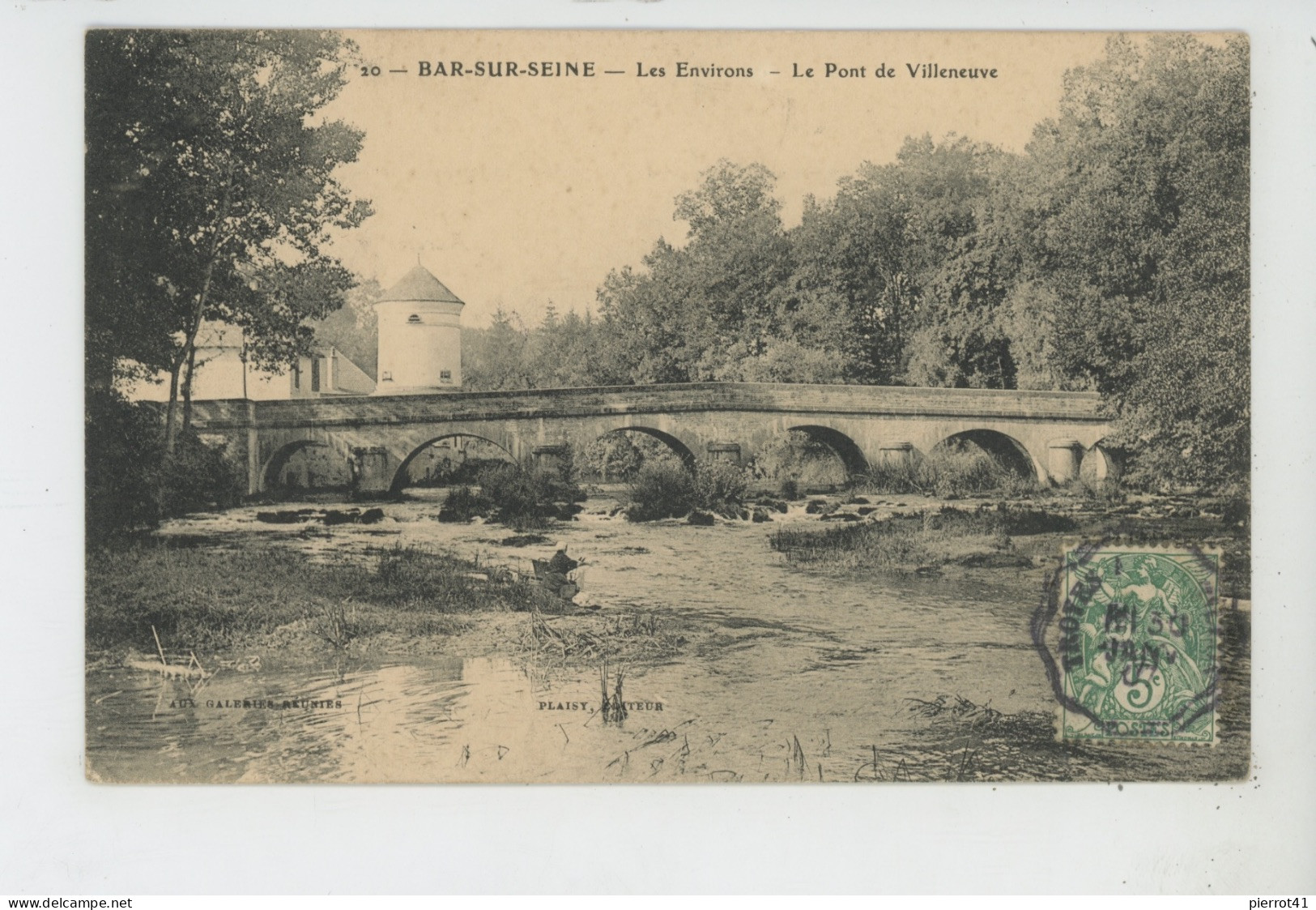 BAR SUR SEINE - Les Environs - Le Pont De Villeneuve - Bar-sur-Seine