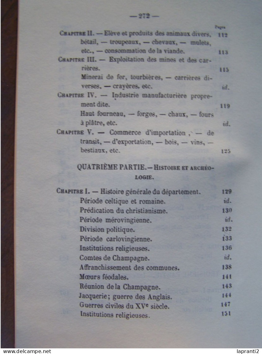 LE DEPARTEMENT DE L'AUBE. "L'AUBE".  GEOGRAPHIE DEPARTEMENTALE CLASSIQUE ET ADMINISTRATIVE. 100_2878-1 MHDY.... - Champagne - Ardenne