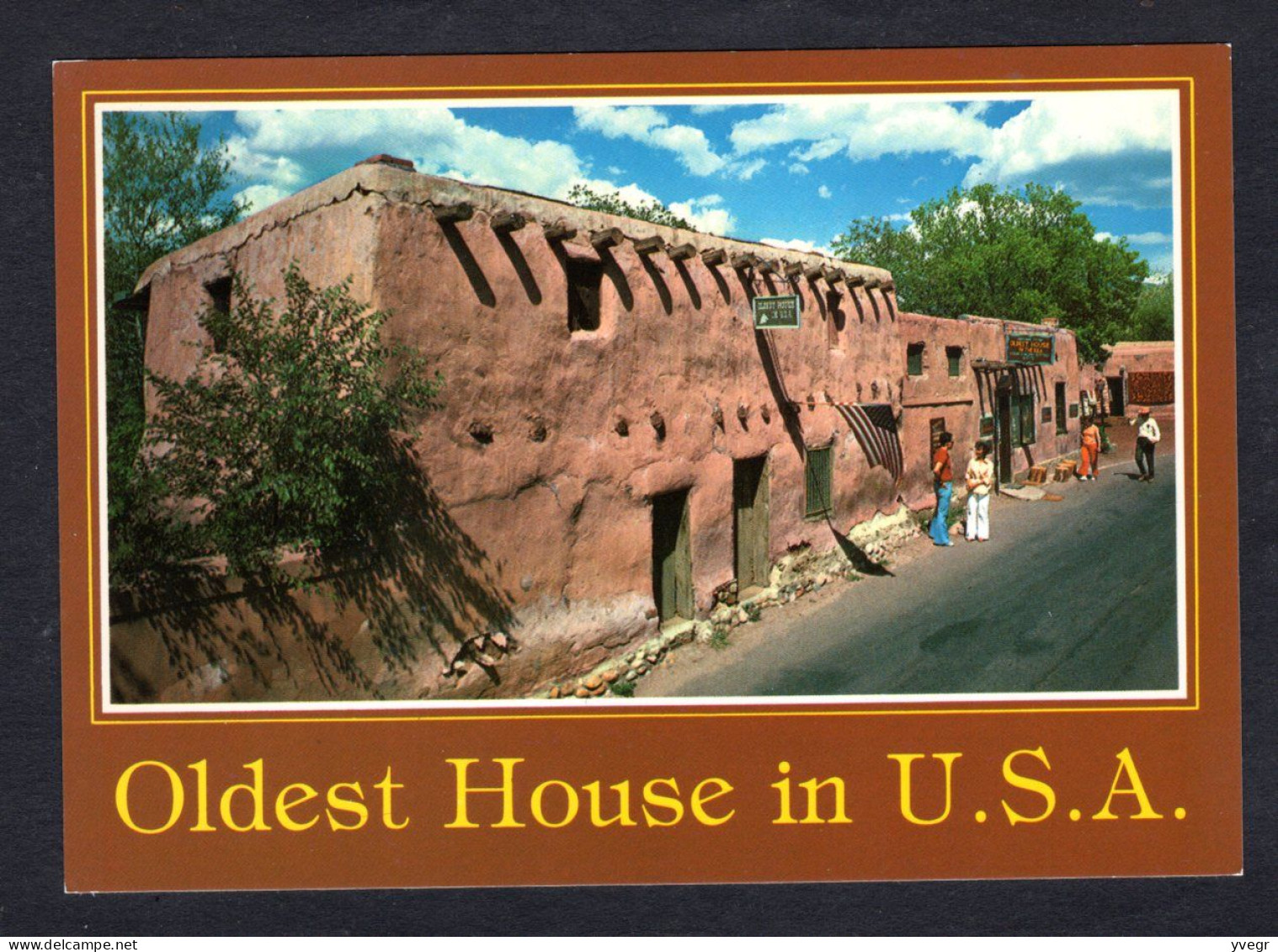 Etats Unis - SANTA FE - The Oldest House In U.S.A. - Animée - Santa Fe