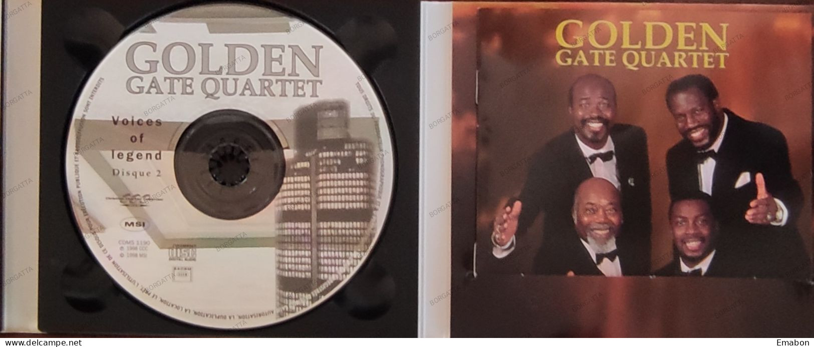 BORGATTA - GOSPEL - Cd GOLDEN GATE QUARTET  - VOICES OF LEGEND -  MSI MUSIC 1998 -  USATO In Buono Stato - Chants Gospels Et Religieux