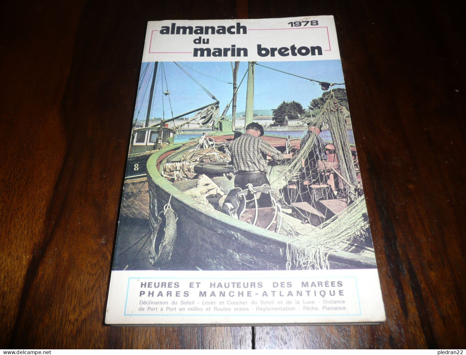 BRETAGNE ALMANACH DU MARIN BRETON 1978 - Fischen + Jagen