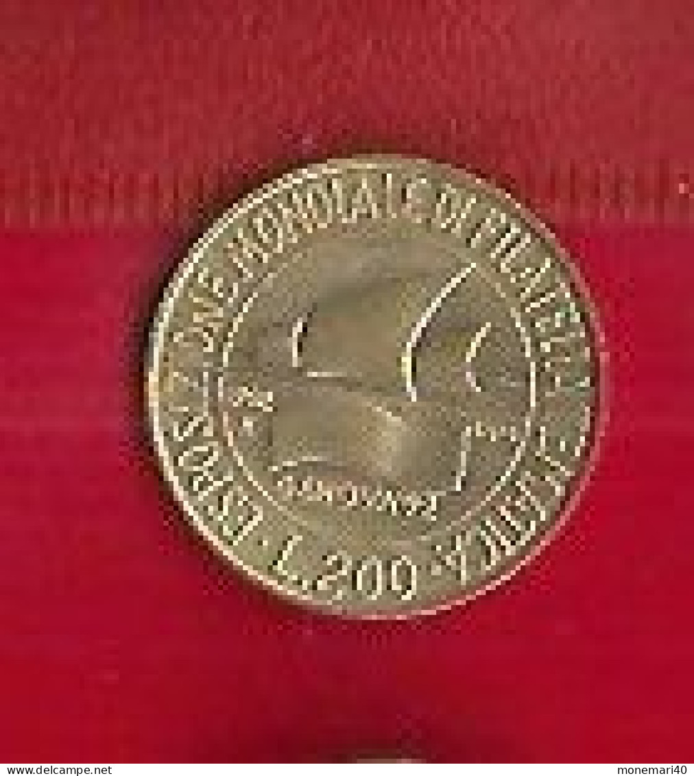 ITALIE - 200 L. ESPOSIZIONE MONDIALE DI FILATELIA TEMATICA - GENOVA 92 -1992. - 200 Lire