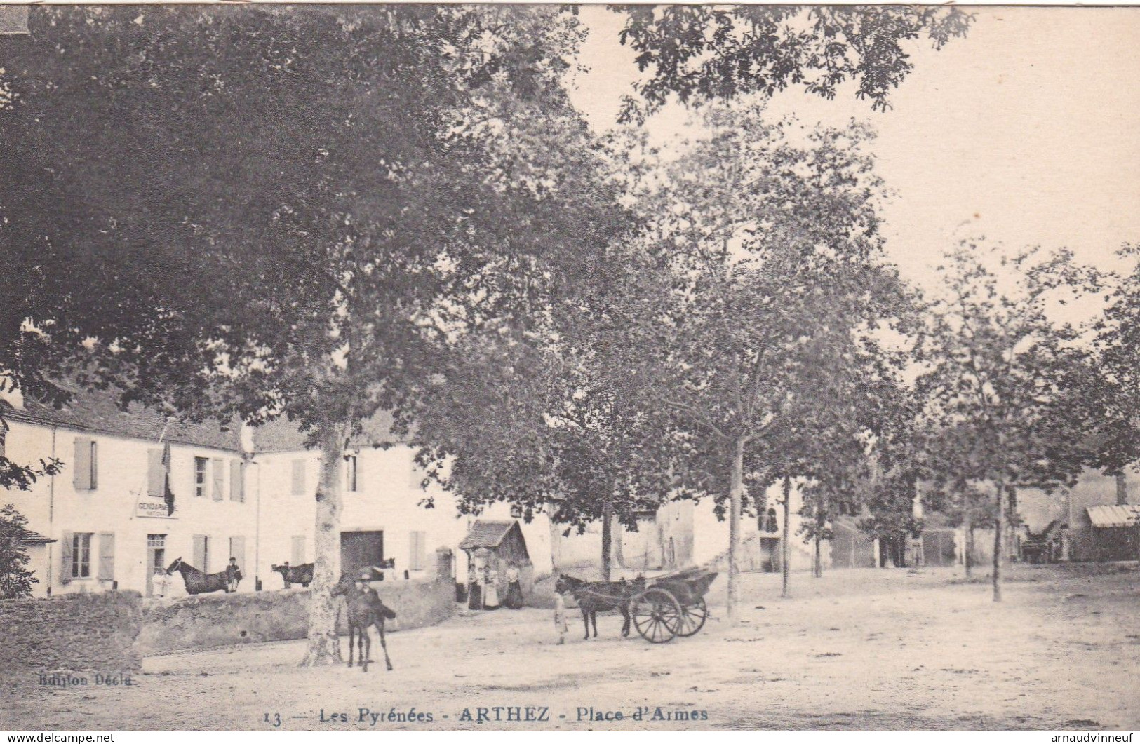 64-ARTHEZ PLACE D ARMES - Arthez De Bearn