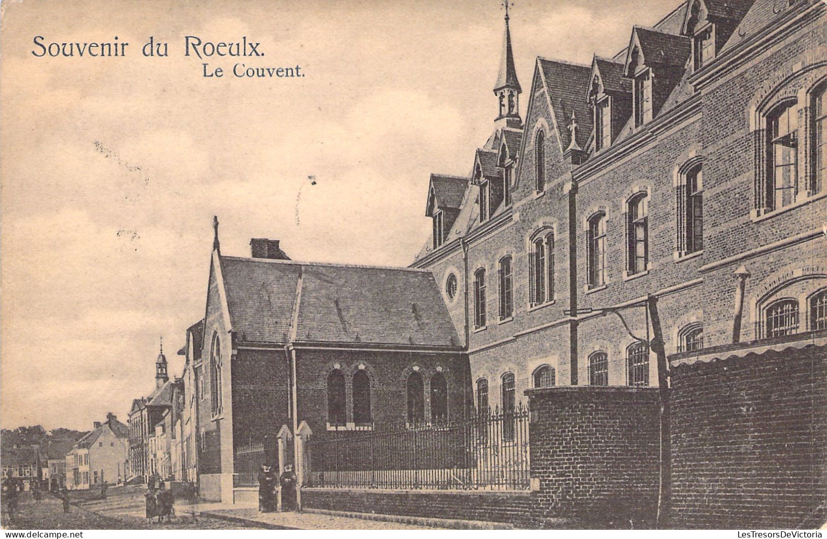BELGIQUE - Souvenir Du Roeulx - Le Couvent - Carte Postale Ancienne - Le Roeulx