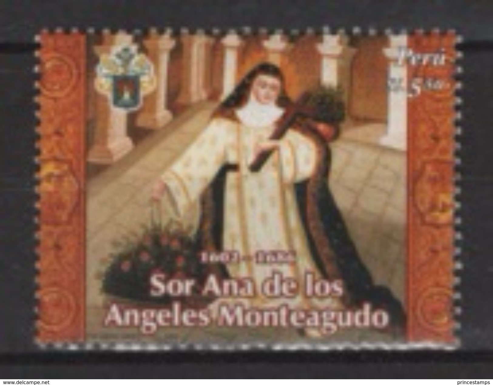 Peru (2006) Yv. 1525 /  Sor Ana - Cristianismo