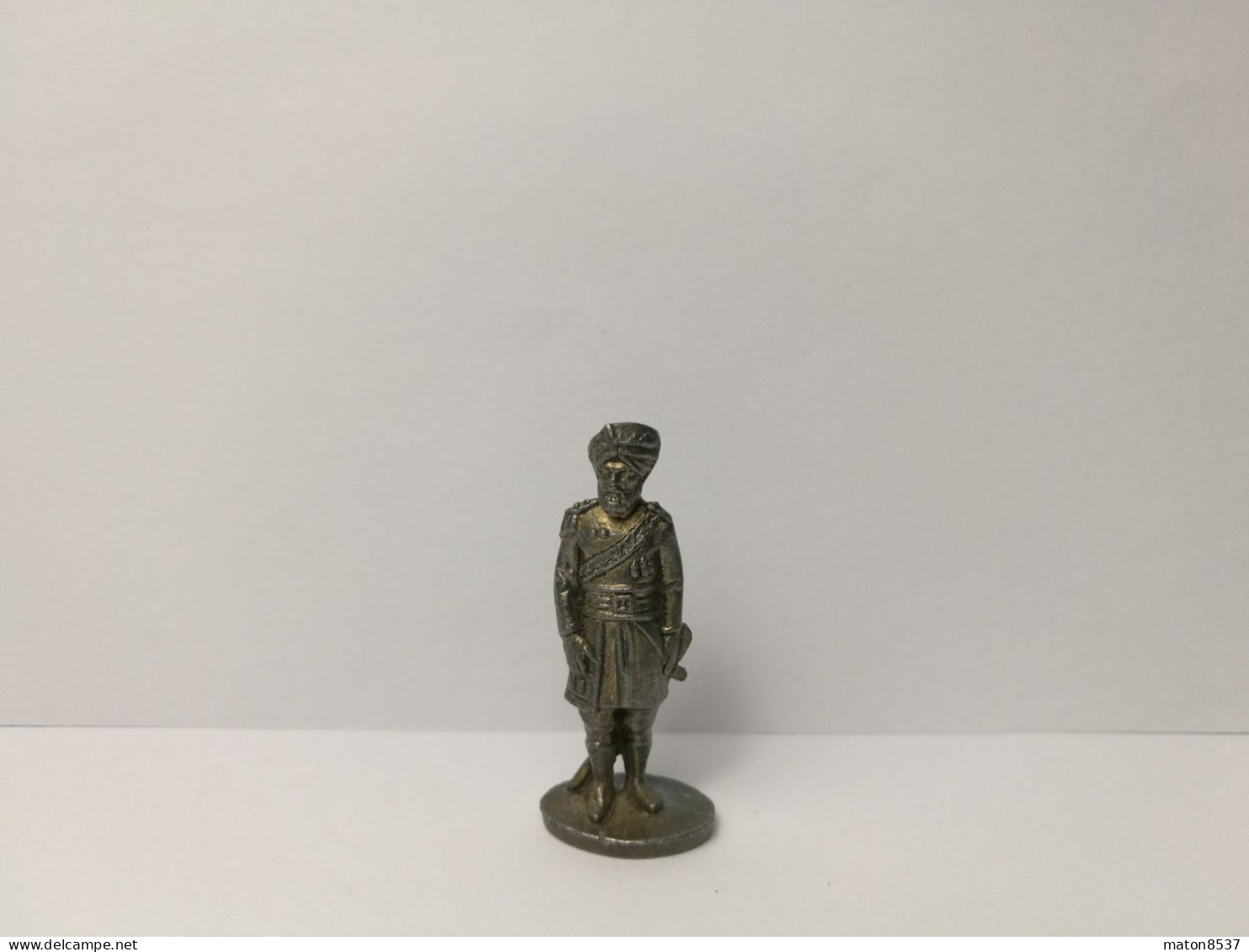 Kinder :  Britisch-Indien Um 1900 1978 - Indisher Offizier - B.I. 1906  - Messing - H45- 35 Mm - 3 - Metal Figurines