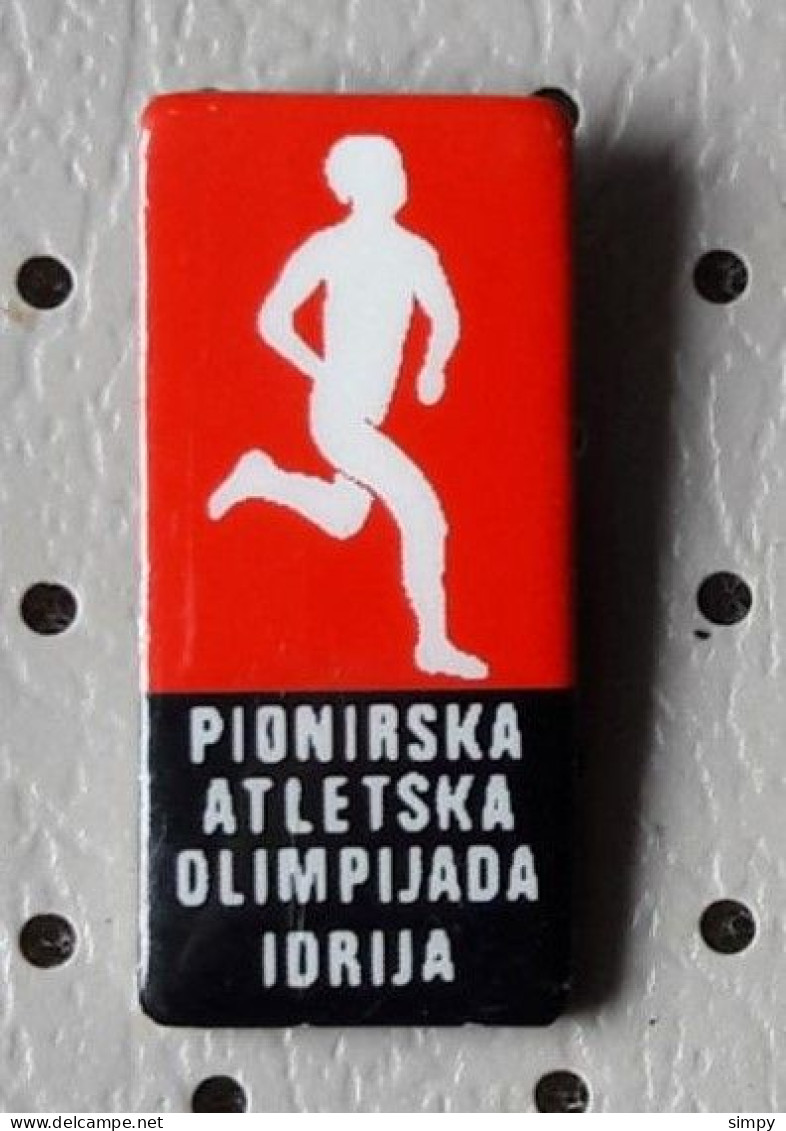 Pioneers Athletics Olympiad Idrija Slovenia Pin - Athlétisme