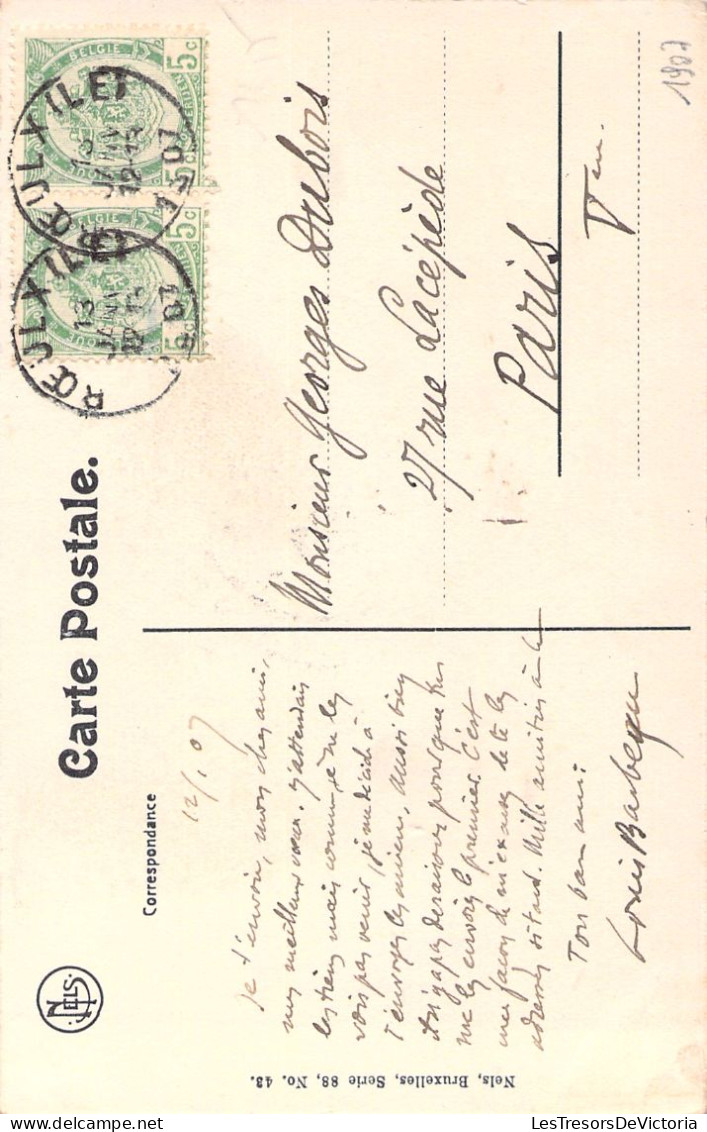 BELGIQUE - Le Roeulx - L'eglise - Carte Postale Ancienne - Le Roeulx