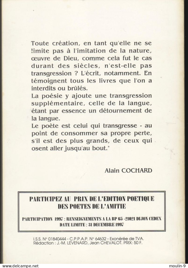 Florilège 85 - Revue Poésie - - Franse Schrijvers