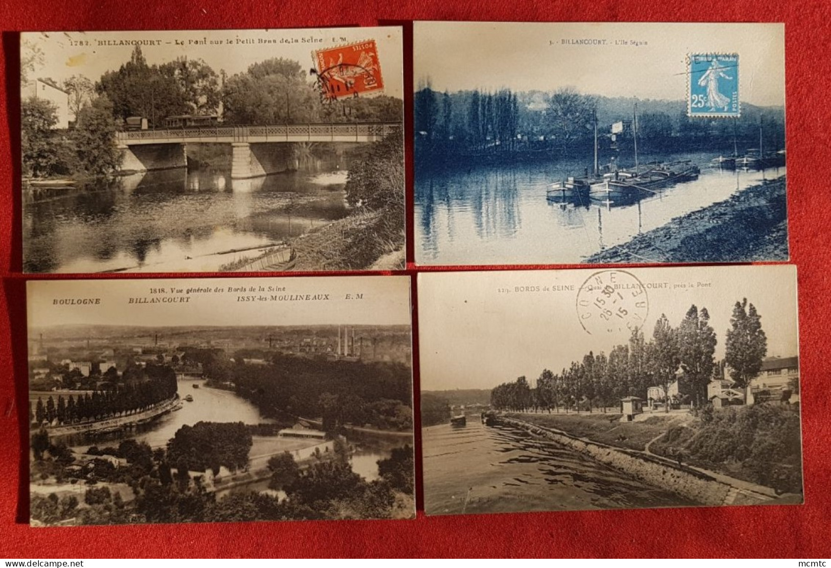 8  Cartes -   Billancourt  - (92 - Hauts De Seine  ) - Boulogne Billancourt