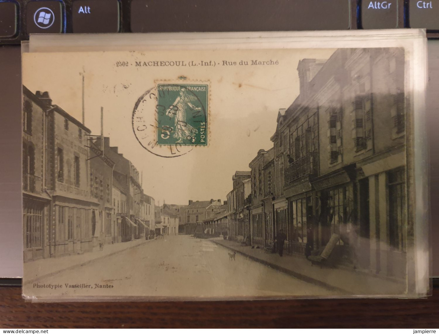 2502 - Machecoul (L.-Inf.) - Rue Du Marché - Machecoul