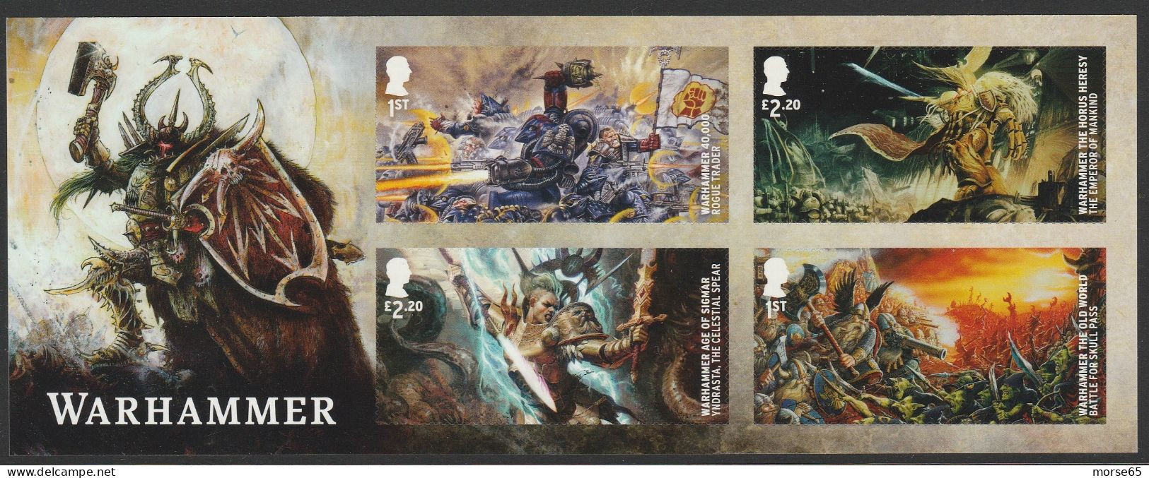 2023 Warhammer - Miniature Sheet - Zonder Classificatie