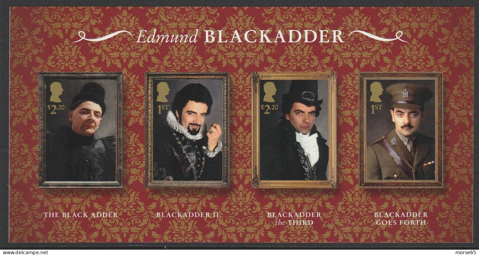 2023 Blackadder - Miniature Sheet - Unclassified