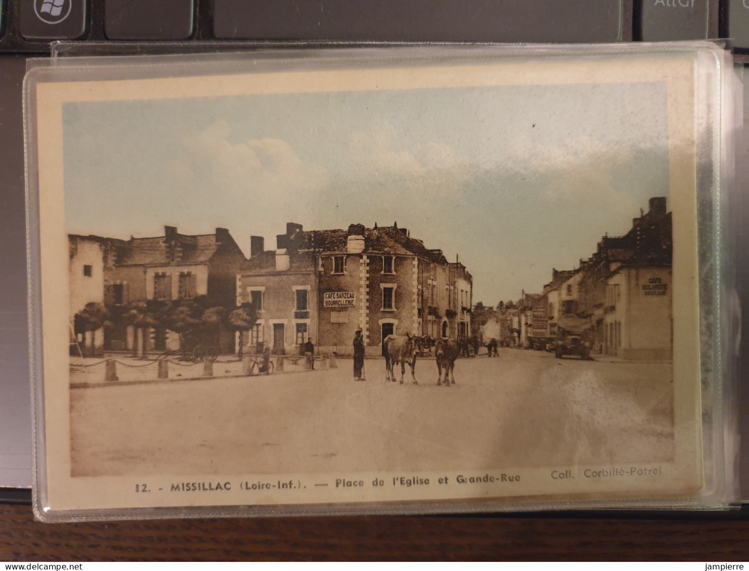 12 - Missillac (Loire-Inf.) - Place De L'église Et Grande-Rue - Missillac