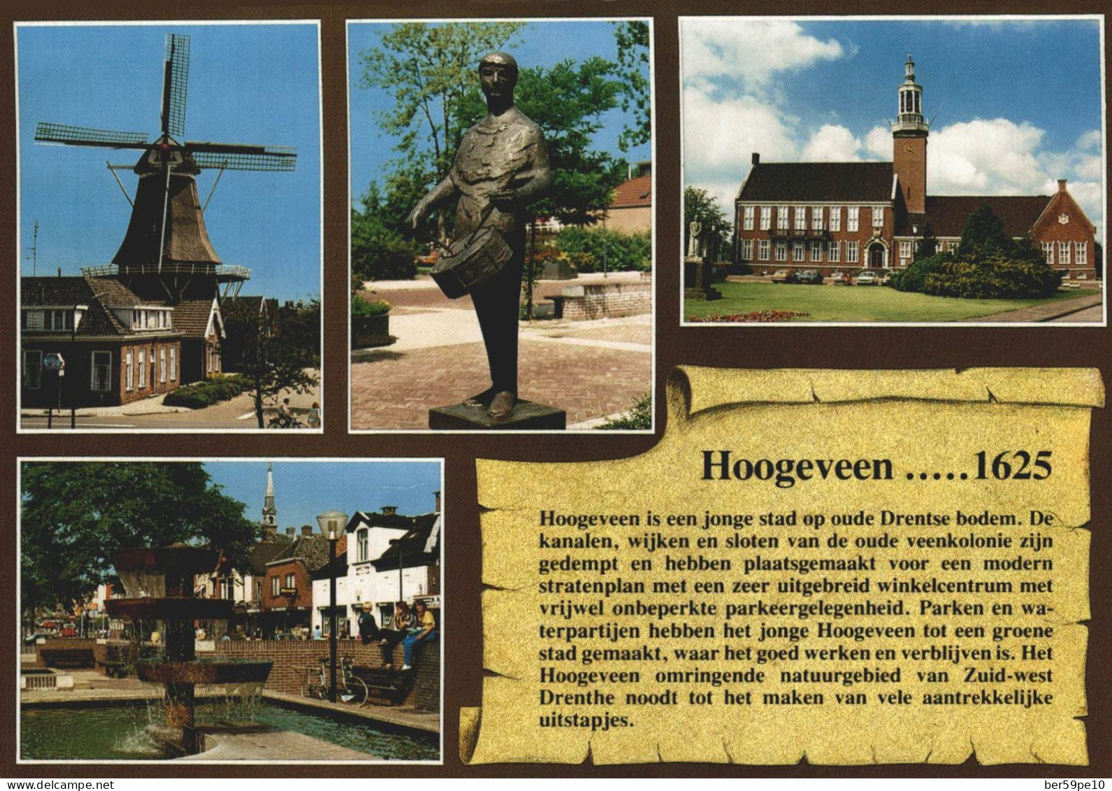 PAYS-BAS HOOGEVEEN MULTI-VUES - Hoogeveen