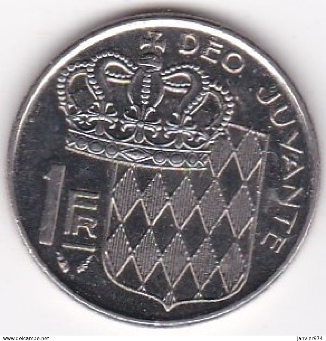 Monaco . 1 Franc 1986 Rainier III, En Nickel - 1960-2001 Nouveaux Francs