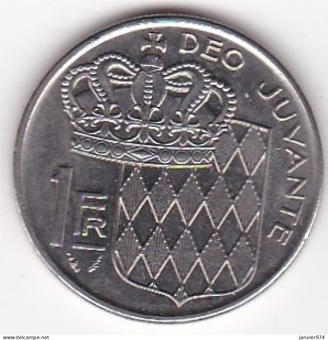 Monaco . 1 Franc 1979 Rainier III, En Nickel - 1960-2001 Nouveaux Francs