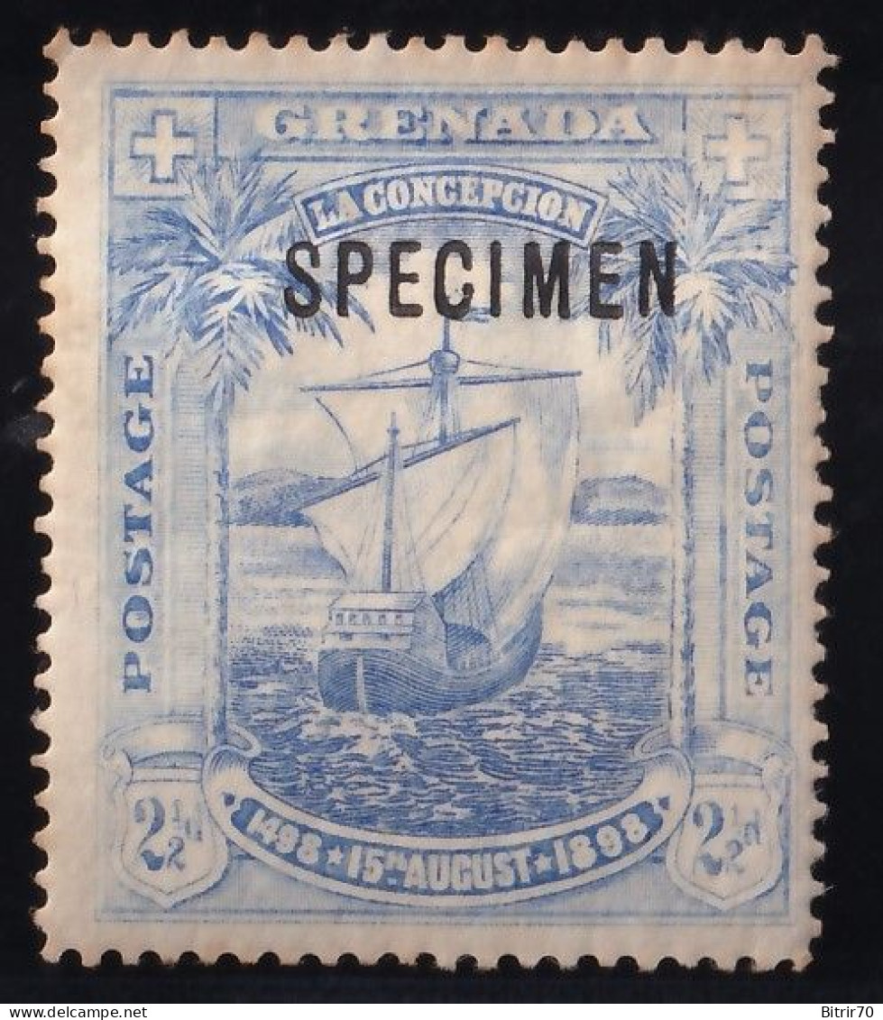 Grenada, 1898 Y&T. 37, MH, [SPECIMEN] - Grenada (...-1974)