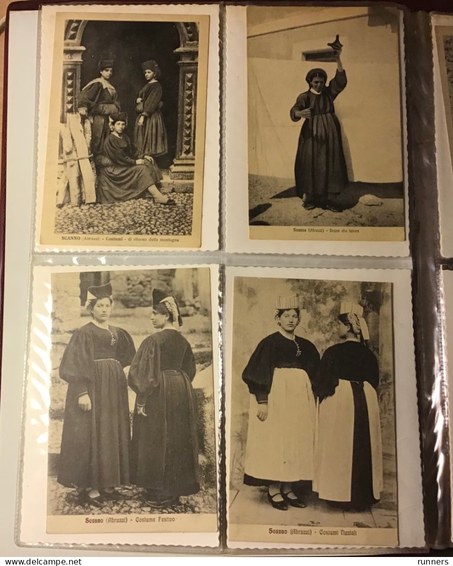 Costumi Tradizionali Collezione 105 Cartoline - Colecciones Y Lotes
