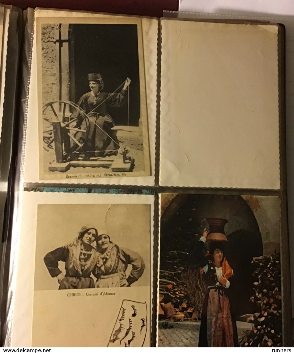 Costumi Tradizionali Collezione 105 Cartoline - Sammlungen & Sammellose