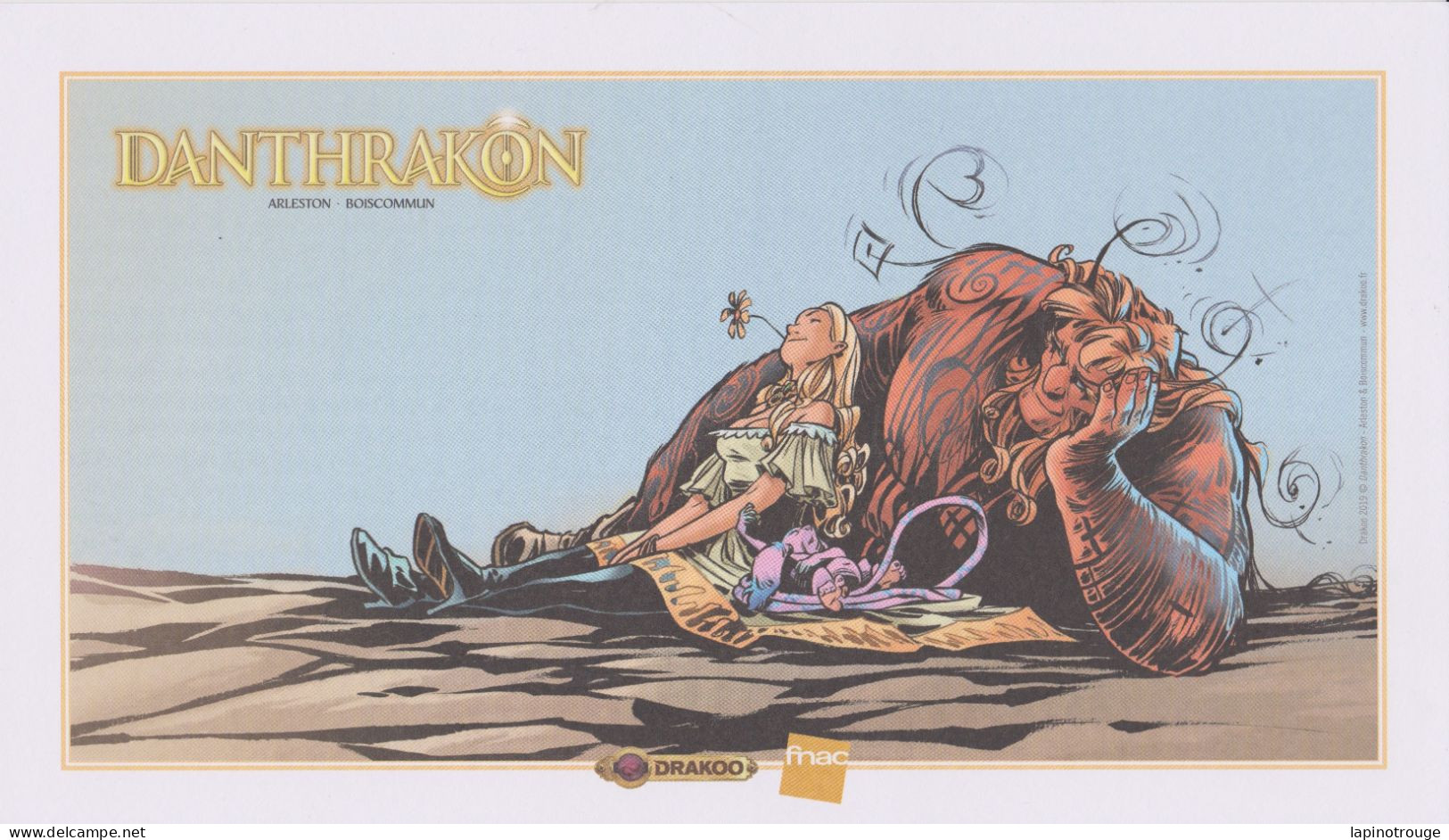 Ex-libris BOISCOMMUN O.G. Danthrakon Drakoo 2019 (Arleston - Illustratoren A - C